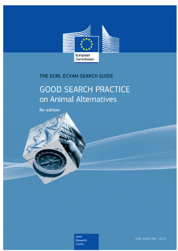 Cover of the EURL ECVAM search guide