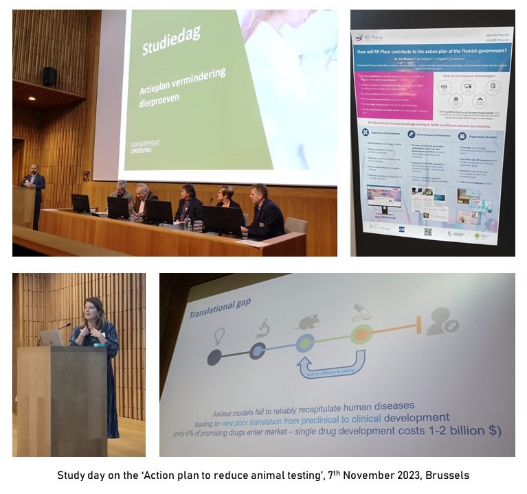 Study day on the ‘Action plan to reduce animal testing’, 7th November 2023, Brussels Study day on the ‘Action plan to reduce animal testing’, 7th November 2023, Brussels